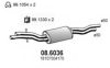 BMW 18107504170 Middle Silencer